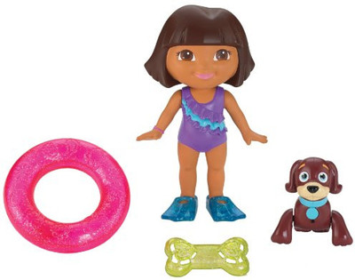 Fisher-Price Swimming Dora and Perrito Bath Toy Fisher-Price Swimming Dora and Perrito Bath Toy