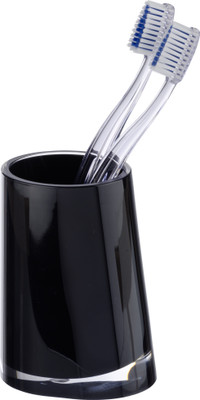 Home Collective-Wenko Tumbler Paradise Black Plastic Bath Mug Black Home Collective-Wenko Tumbler Paradise Black Plastic Bath Mug Black