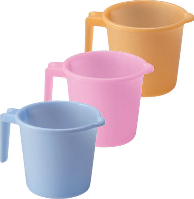 Milton Polypropylene, Plastic Bath Mug Multicolor 1.5