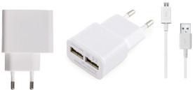 Wave Compatible For Huawei P8 Lite Battery Charger (White)