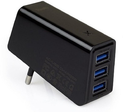38% OFF on Aptron Toreto Triple USB Adapter 3 USB ports Battery Charger Black 38% OFF on Aptron Toreto Triple USB Adapter 3 USB ports Battery Charger Black