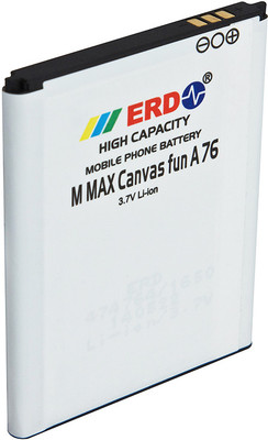 9% OFF on ERD battery BT-149 Compatible Mobile Battery for Micromax Fun A76 White 9% OFF on ERD battery BT-149 Compatible Mobile Battery for Micromax Fun A76 White