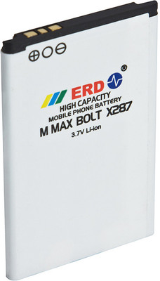 6% OFF on ERD battery BT-141 Compatible Mobile Battery for Micromax Bolt X287 White