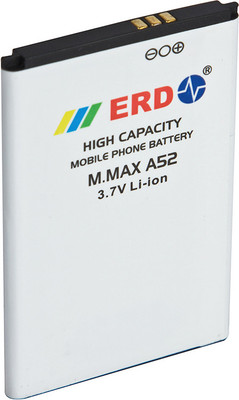 6% OFF on ERD battery BT-154 Compatible Mobile Battery for Micromax A52 White