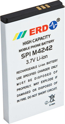 ERD Battery BT-160 Compatible Mobile Battery For Micromax X115 - White