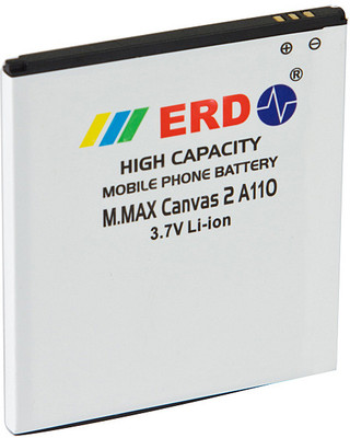 6% OFF on ERD battery Battery for M.MAX Canvas 2 A110 BT-138 White 6% OFF on ERD battery Battery for M.MAX Canvas 2 A110 BT-138 White