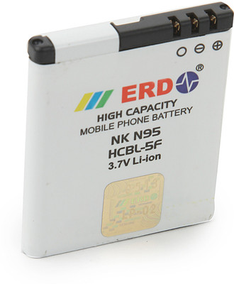 11% OFF on ERD battery Battery for Nok N95 BT-21 White 11% OFF on ERD battery Battery for Nok N95 BT-21 White