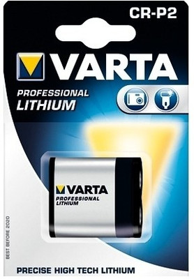 Varta CR P2 1 6V Professional Lithium Packaging of 1 Blister with 1 Cell Varta CR P2 1 6V Professional Lithium Packaging of 1 Blister with 1 Cell