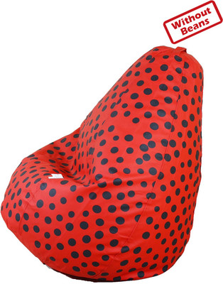 72% OFF on AVS XXL Teardrop Bean Bag Cover - Without Beans Red 72% OFF on AVS XXL Teardrop Bean Bag Cover - Without Beans Red