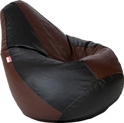 71% OFF on The Bean House XXL Teardrop Bean Bag Cover - Without Beans Brown, Black 71% OFF on The Bean House XXL Teardrop Bean Bag Cover - Without Beans Brown, Black