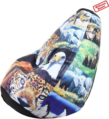 60% OFF on OHS XXL Teardrop Bean Bag Cover - Without Beans Multicolor 60% OFF on OHS XXL Teardrop Bean Bag Cover - Without Beans Multicolor