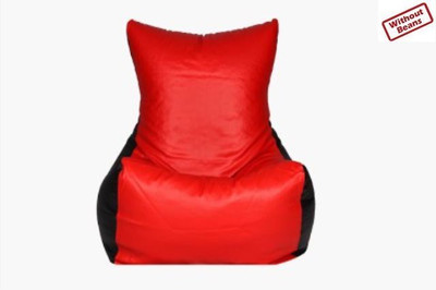 Desire XXXL Bean Bag Chair Cover - Without Beans Red, Black Desire XXXL Bean Bag Chair Cover - Without Beans Red, Black
