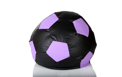 66% OFF on The Bean House XXL Bean Bag Cover - Without Beans Black, Purple