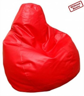 63% OFF on Cactus XXL Teardrop Bean Bag Cover - Without Beans Red