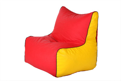 74% OFF on The Bean House XXL Bean Bag Chair Cover - Without Beans Red, Yellow 74% OFF on The Bean House XXL Bean Bag Chair Cover - Without Beans Red, Yellow