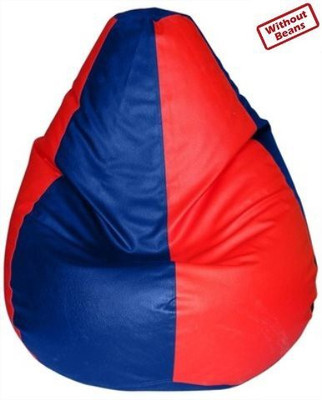 61% OFF on Invogue XXL Teardrop Bean Bag - Without Beans Red, Blue 61% OFF on Invogue XXL Teardrop Bean Bag - Without Beans Red, Blue
