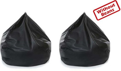50% OFF on Luxuryware Medium Teardrop Bean Bag - Without Beans Black 50% OFF on Luxuryware Medium Teardrop Bean Bag - Without Beans Black