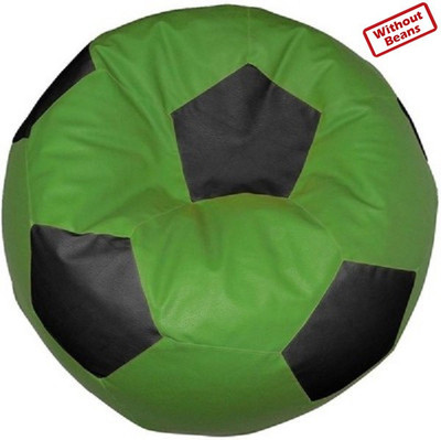 70% OFF on Comf On XXL Teardrop Bean Bag Cover - Without Beans Black, Green