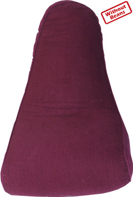 17% OFF on Vhome Large Bean Bag Sofa Cover - Without Beans Maroon