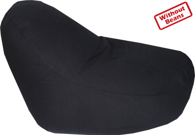 17% OFF on Vhome Large Teardrop Bean Bag Cover - Without Beans Black