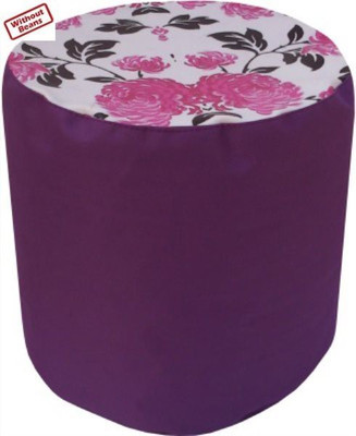 55% OFF on Fun ON XXXL Bean Bag Footstool Cover - Without Beans Purple