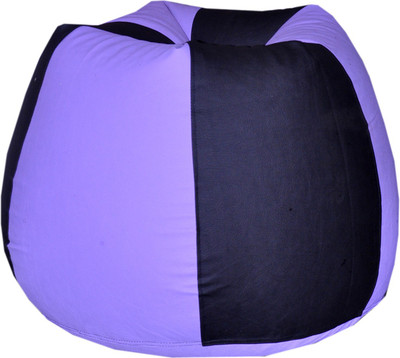 71% OFF on The Bean House XL Teardrop Bean Bag Cover - Without Beans Black, Purple 71% OFF on The Bean House XL Teardrop Bean Bag Cover - Without Beans Black, Purple
