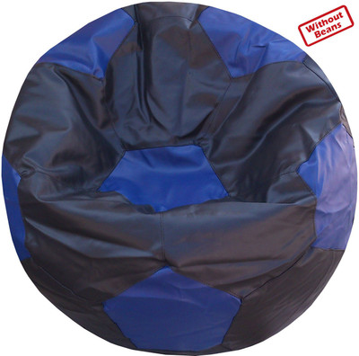 62% OFF on Fun ON XXXL Teardrop Bean Bag Cover - Without Beans Blue, Black
