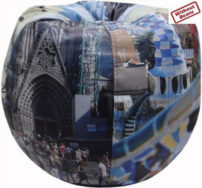 55% OFF on Fun ON XXXL Teardrop Bean Bag Cover - Without Beans Multicolor