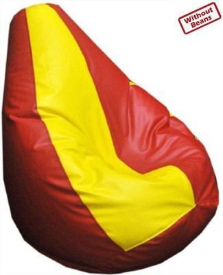 60% OFF on Fab Homez XXXL Bean Bag Cover - Without Beans Multicolor