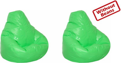 63% OFF on Fab Homez XXXL Teardrop Bean Bag Cover - Without Beans Green 63% OFF on Fab Homez XXXL Teardrop Bean Bag Cover - Without Beans Green