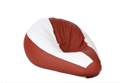 76% OFF on The Bean House XXL Bean Bag Cover - Without Beans White, Brown