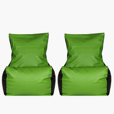 63% OFF on Desire Medium Bean Bag Chair Cover - Without Beans Multicolor