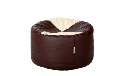 72% OFF on The Bean House XL Bean Bag Footstool Cover - Without Beans Brown, Beige 72% OFF on The Bean House XL Bean Bag Footstool Cover - Without Beans Brown, Beige