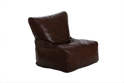 74% OFF on The Bean House XXL Bean Bag Chair Cover - Without Beans Brown