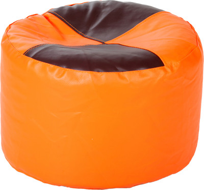 83% OFF on The Bean House XL Bean Bag Footstool Cover - Without Beans Maroon, Orange 83% OFF on The Bean House XL Bean Bag Footstool Cover - Without Beans Maroon, Orange