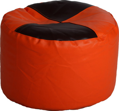 50% OFF on The Bean House XL Bean Bag Footstool Cover - Without Beans Black, Orange 50% OFF on The Bean House XL Bean Bag Footstool Cover - Without Beans Black, Orange