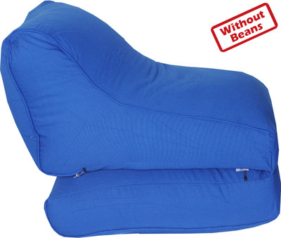 17% OFF on Vhome XXL Lounger Bean Bag Cover - Without Beans Blue 17% OFF on Vhome XXL Lounger Bean Bag Cover - Without Beans Blue
