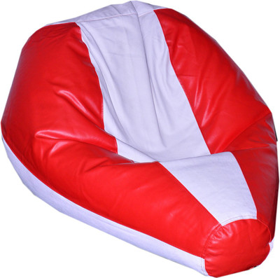 50% OFF on The Bean House XXXL Teardrop Bean Bag Cover - Without Beans Red, White 50% OFF on The Bean House XXXL Teardrop Bean Bag Cover - Without Beans Red, White