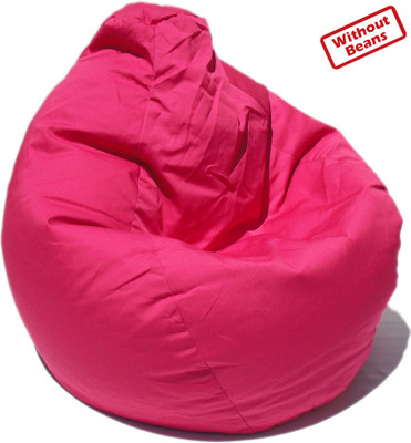 50% OFF on Anand Decor XXL Teardrop Bean Bag Cover - Without Beans Pink 50% OFF on Anand Decor XXL Teardrop Bean Bag Cover - Without Beans Pink