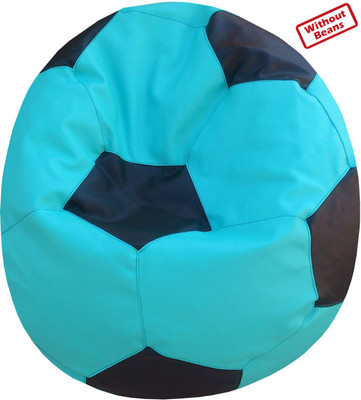 71% OFF on Fun ON XXL Teardrop Bean Bag Cover - Without Beans Green, Black