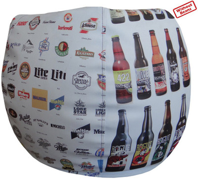 55% OFF on Fun ON XL Teardrop Bean Bag Cover - Without Beans Multicolor 55% OFF on Fun ON XL Teardrop Bean Bag Cover - Without Beans Multicolor