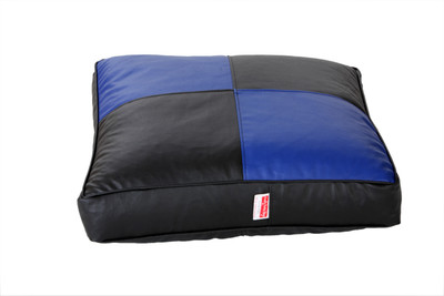 78% OFF on The Bean House XL Bean Bag Footstool Cover - Without Beans Black, Blue