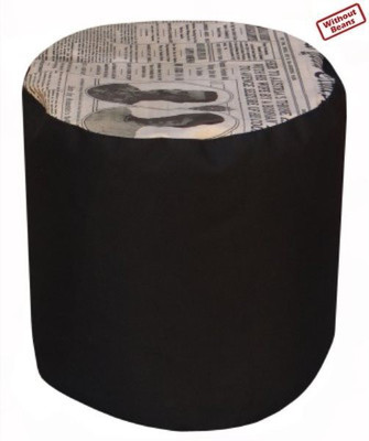 55% OFF on Fun ON XXL Bean Bag Footstool Cover - Without Beans Black 55% OFF on Fun ON XXL Bean Bag Footstool Cover - Without Beans Black