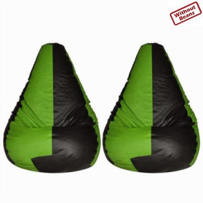 74% OFF on Desire XXXL Bean Bag Cover - Without Beans Multicolor