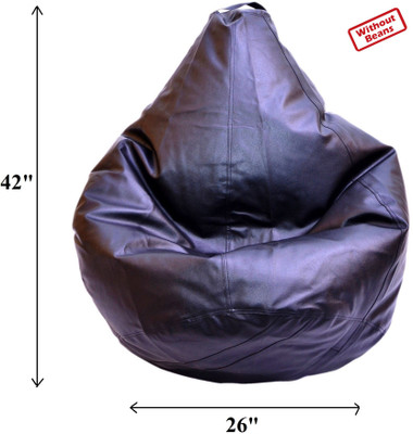 75% OFF on Raveda XXL Teardrop Bean Bag Cover - Without Beans Black 75% OFF on Raveda XXL Teardrop Bean Bag Cover - Without Beans Black