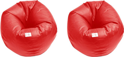 80% OFF on Zecado Large Teardrop Bean Bag Cover - Without Beans Red