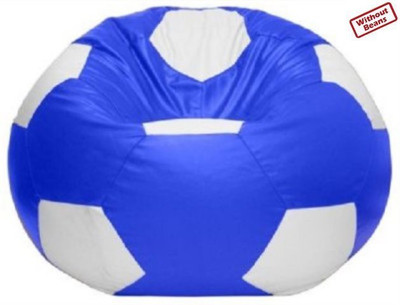 71% OFF on Comf On XXL Teardrop Bean Bag Cover - Without Beans Blue, White