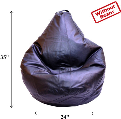 78% OFF on Raveda Large Teardrop Bean Bag Cover - Without Beans Black 78% OFF on Raveda Large Teardrop Bean Bag Cover - Without Beans Black