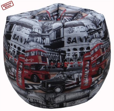 55% OFF on Fun ON XL Teardrop Bean Bag Cover - Without Beans Multicolor 55% OFF on Fun ON XL Teardrop Bean Bag Cover - Without Beans Multicolor