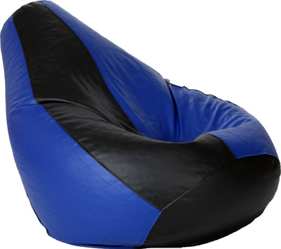 The Bean House XXL Teardrop Bean Bag Cover - Without Beans Blue, Black The Bean House XXL Teardrop Bean Bag Cover - Without Beans Blue, Black
